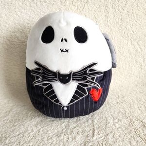 NWT official limited Disney × Squishmallows Plush 8 inch TNBC Jack Skellington